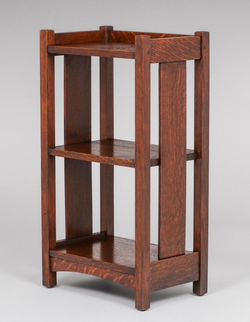 Small Limbert Magazine Stand c1910 (1 of 4)