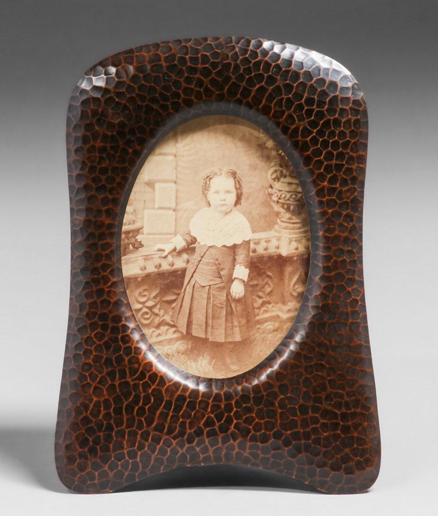 Arts & Crafts Hammered Copper Picture Frame c1910s (1 of 3)