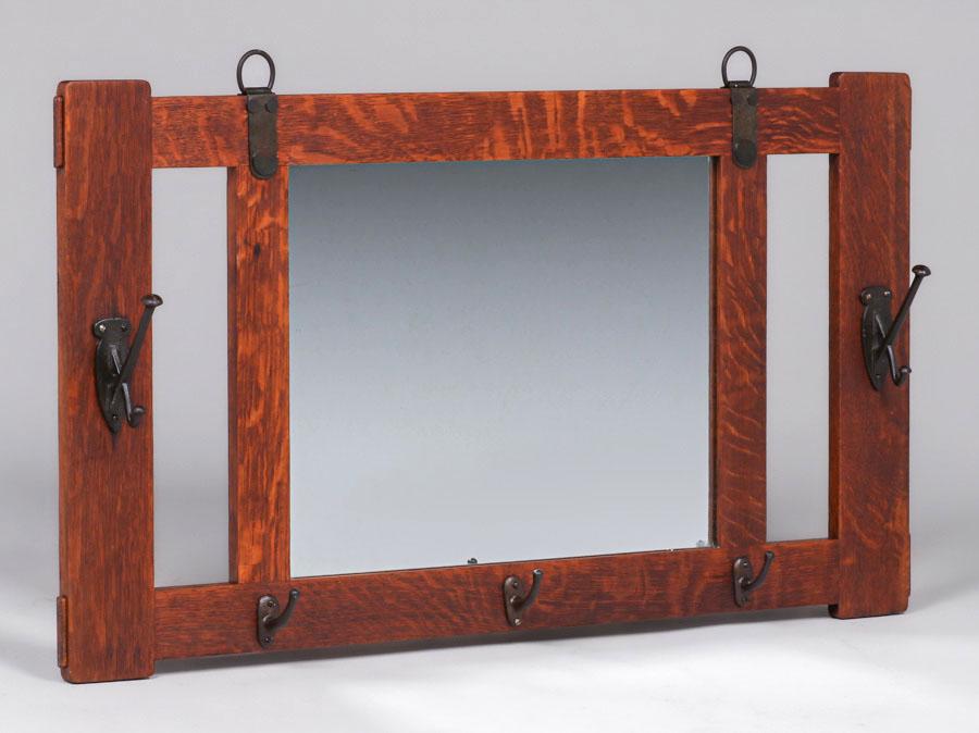 Stickley Brothers Hall Mirror c1910 (1 of 2)
