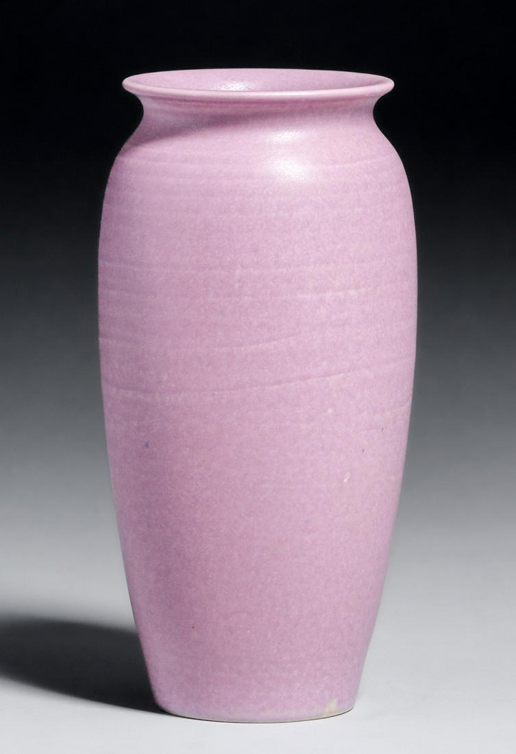 Rookwood Pottery #2544 Matte Lavendar Vase 1922 (1 of 3)