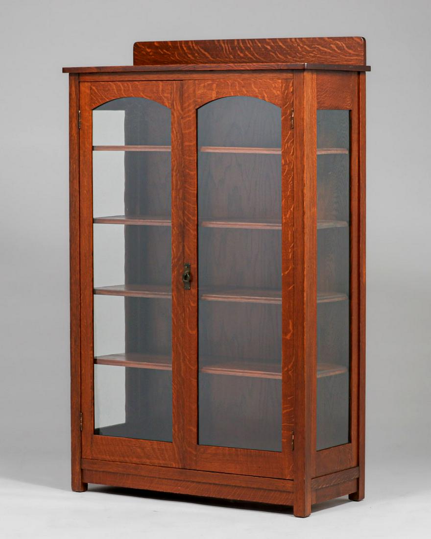 Early Limbert #417 Two-Door China Cabinet c1905 (1 of 4)