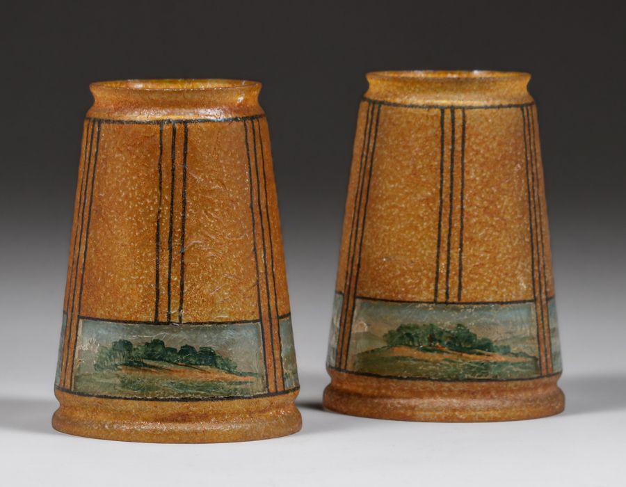 Handel #3191 Reverse Painted Glass Shades c1910 (1 of 7)