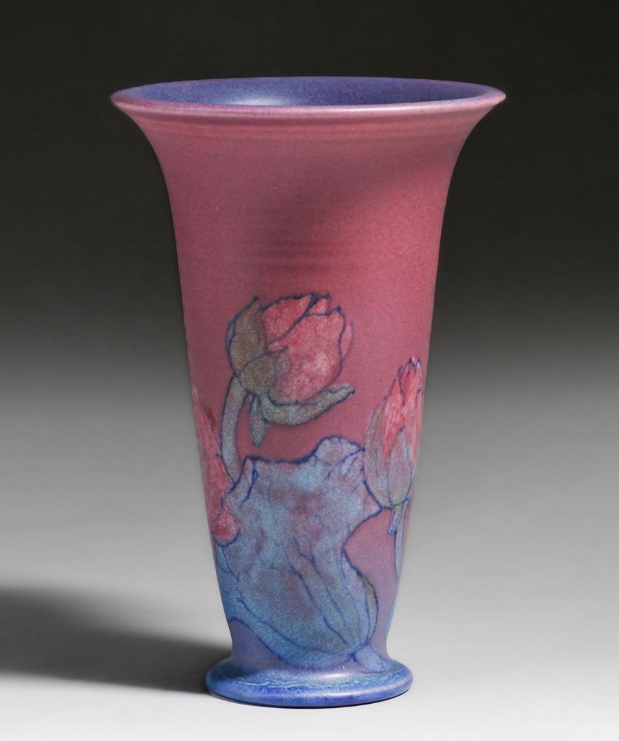 Rookwood Pottery Wilhelmine Rehm Flared Vase 1926 (1 of 5)