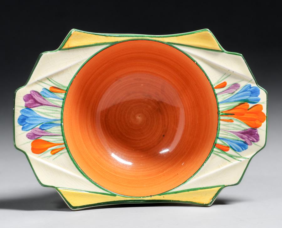 Clarice Cliff Art Deco "Bizarre" Flared Bowl c1930s (1 of 6)