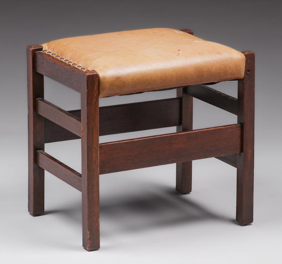 L&JG Stickley Footstool c1908-1912 (1 of 5)