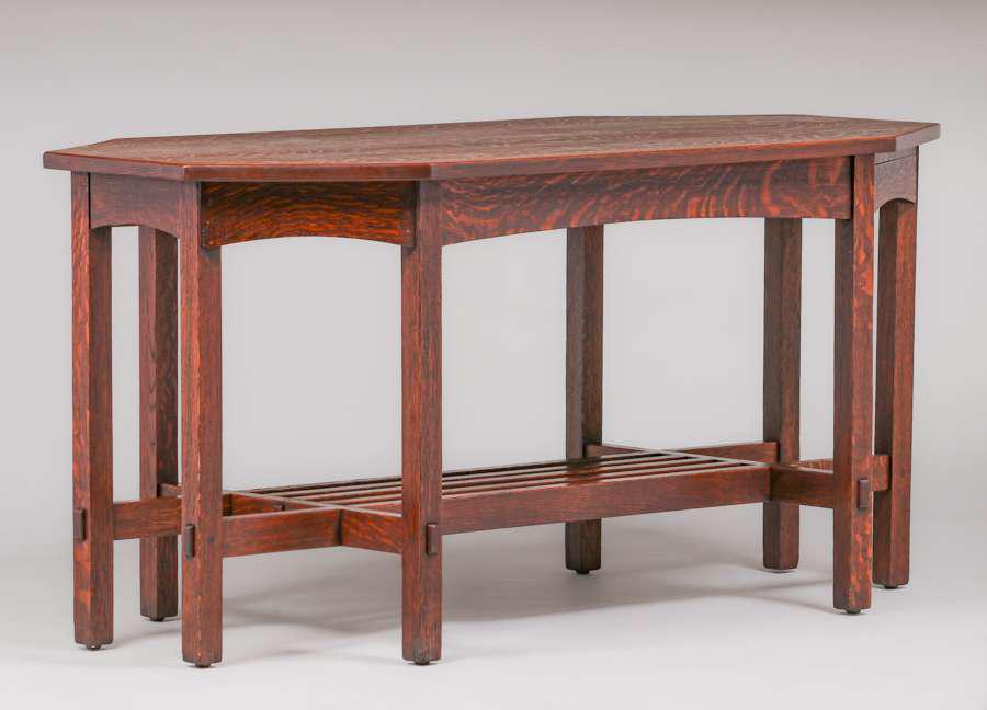 Rare Limbert Eight-Leg Console Table c1905 (1 of 3)