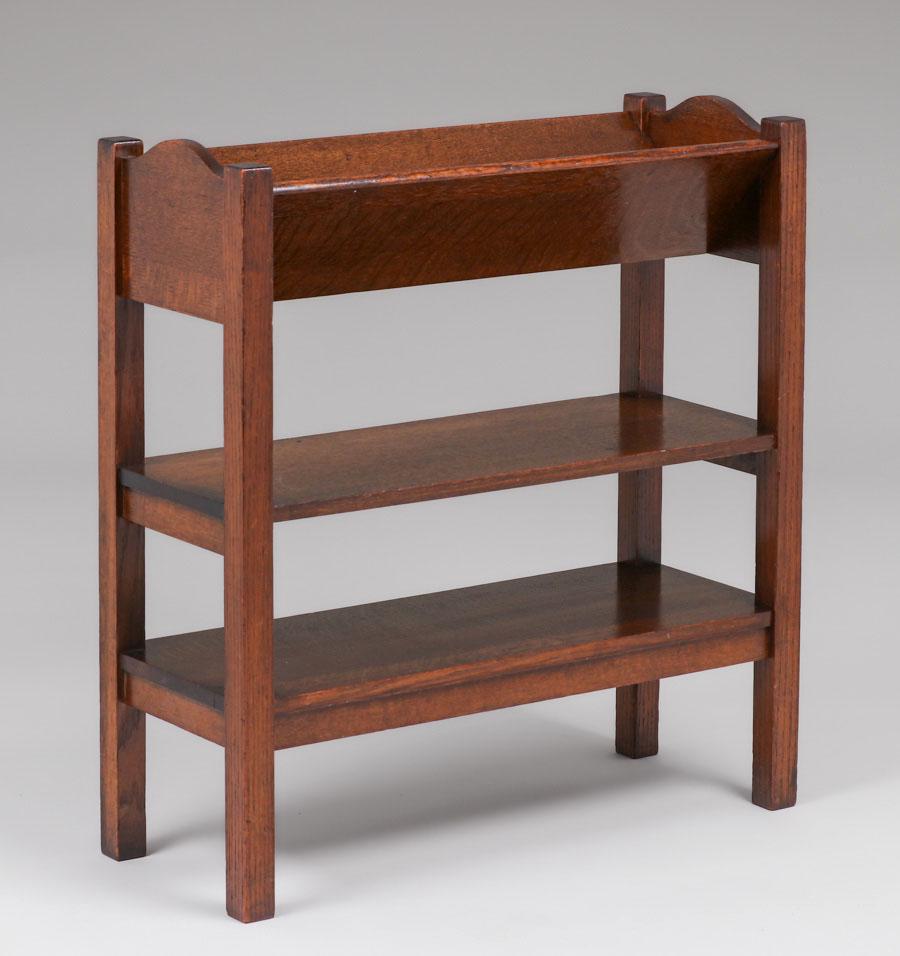 Grand Rapids Book Trough Magazine Stand c1910 (1 of 4)