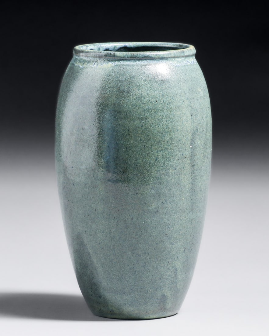 Saturday Evening Girls Eva Geneco Blue Grey Vase 1920 (1 of 4)