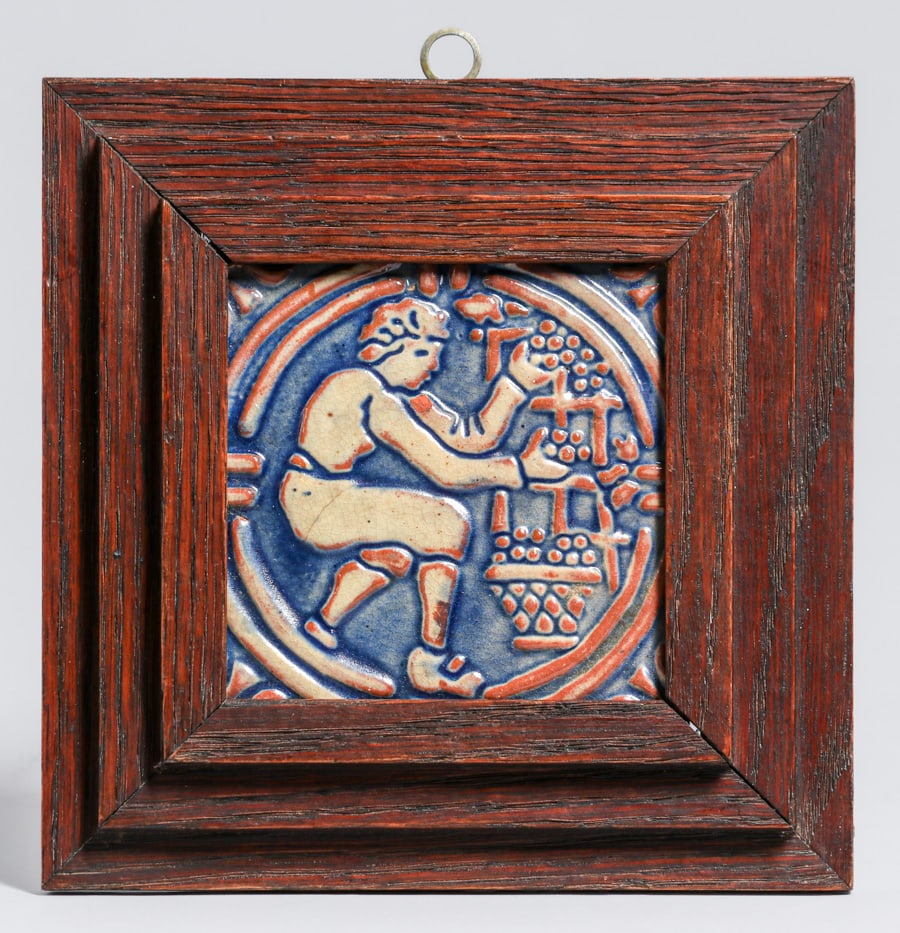Moravian Tile c1920s (1 of 4)
