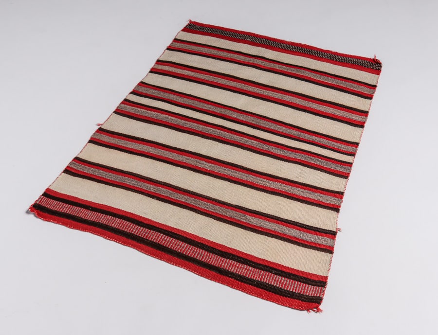 Navajo Banded Blanket c1920s (1 of 3)