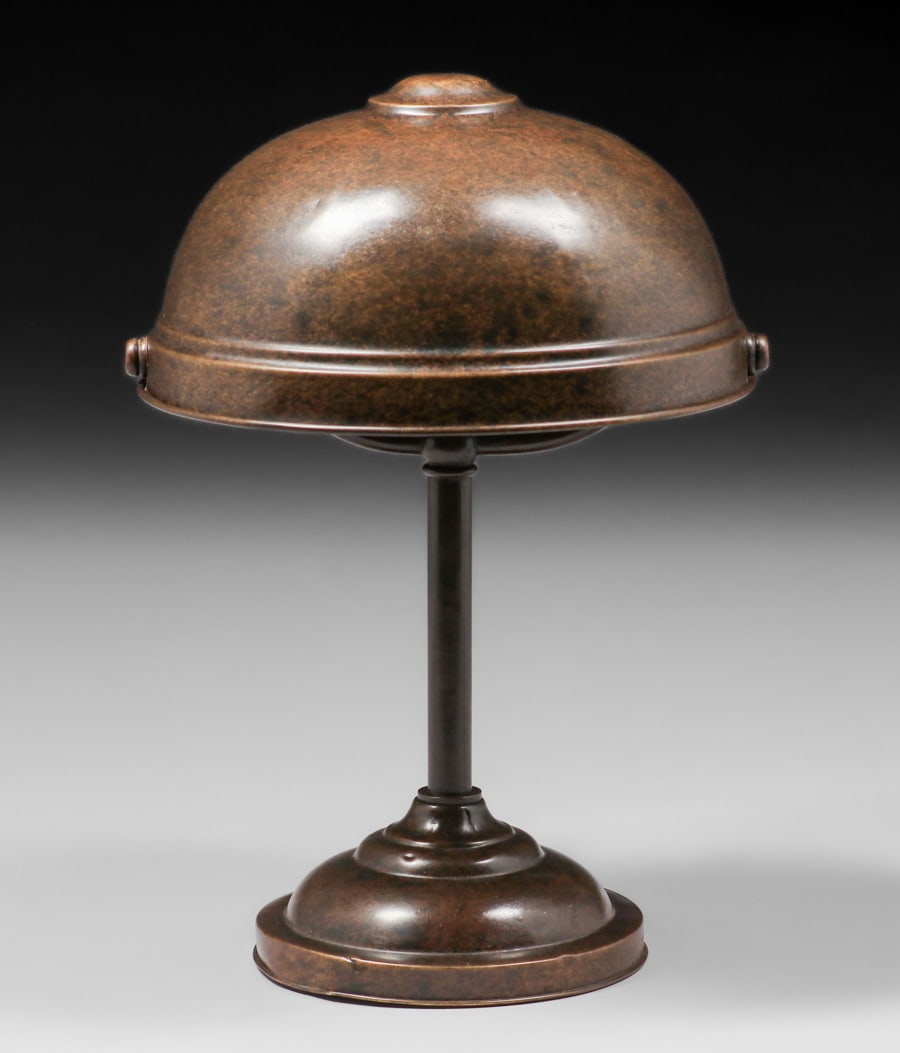 Art Deco Copper Desk Lamp c1920s (1 of 5)