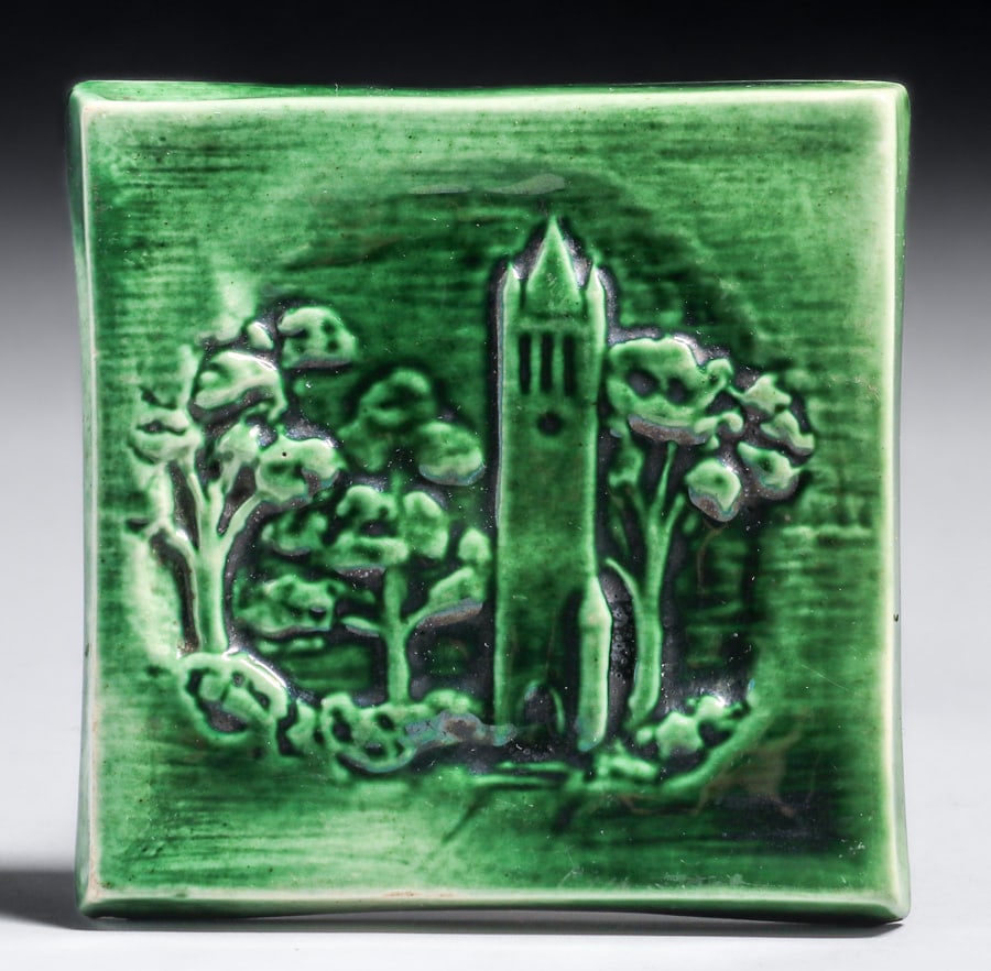 Iowa State College Ceramic Tile c1930s (1 of 5)