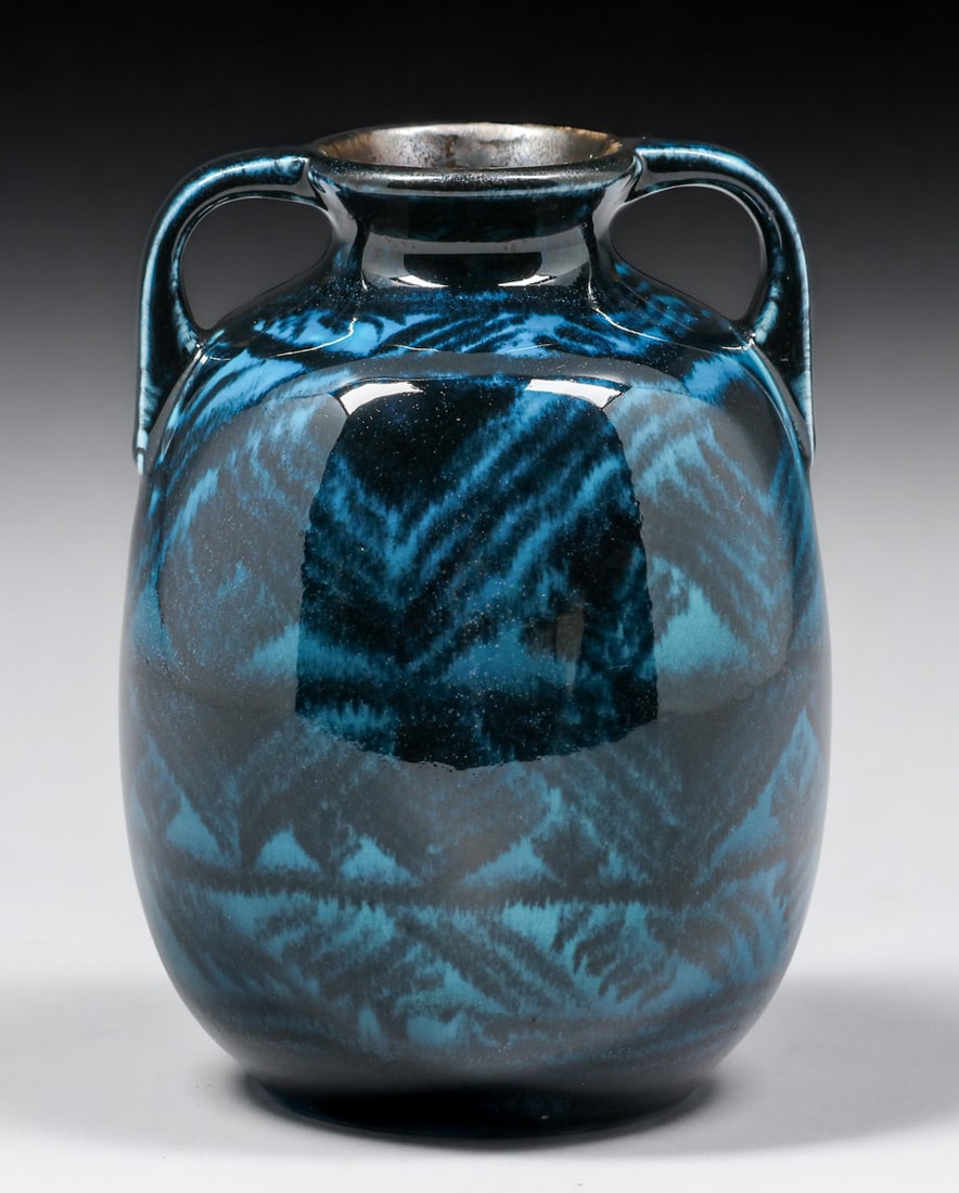 Rookwood Pottery Wilhelmina Rehm Art Deco Two-Handled Vase 1931 (1 of 4)