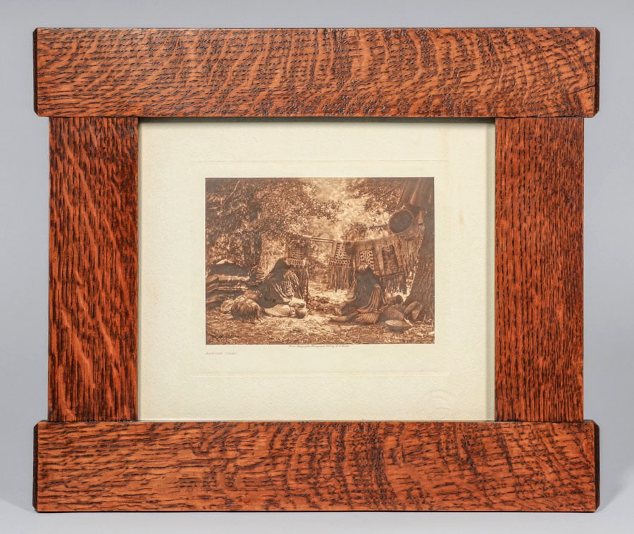 Edward Curtis Photogravure "Apache Camp" 1906 (1 of 5)