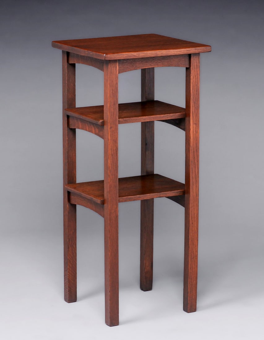 Stickley Brothers Square Side Table c1910 (1 of 4)