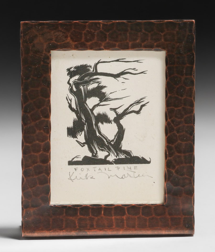 Roycroft Hammered Copper Picture Frame c1920s (1 of 4)