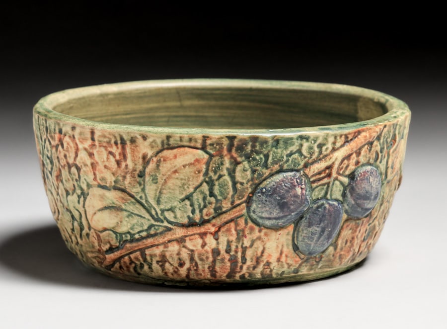 Weller Pottery Bowl c1930s (1 of 5)