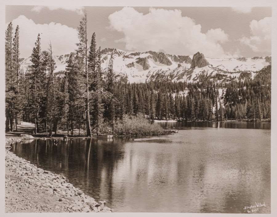 Stephen Willard (1894-1965) Photo #3007 Eastern Sierra Lake c1950 (1 of 4)