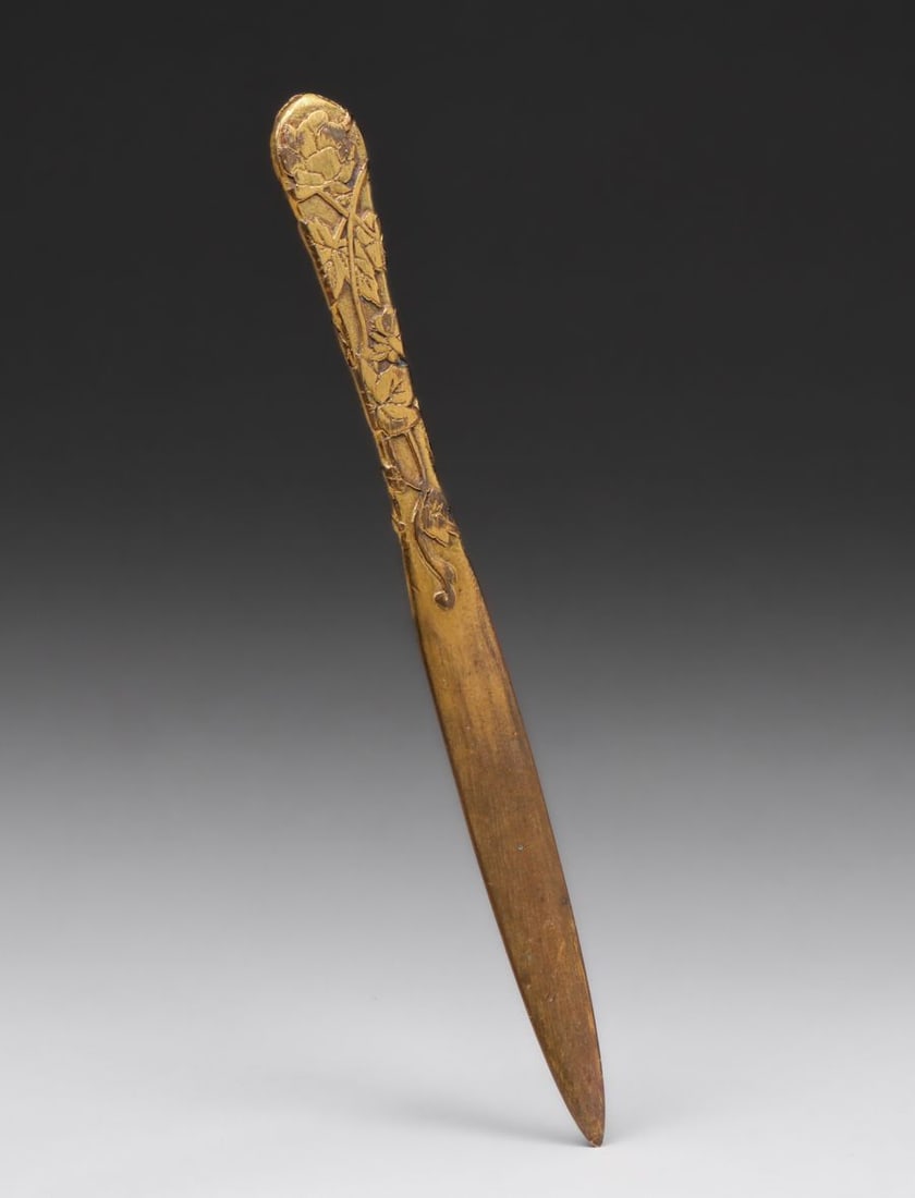 Marshall Fields - Chicago Bronze Letter Opener c1910s (1 of 2)