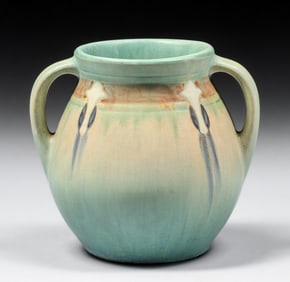 Roseville Monticello Two-Handled Vase c1930s