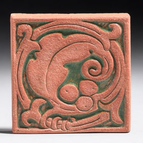Batchelder Pottery Tile - Los Angeles c1920s