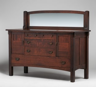 Limbert Five-Drawer Two-Door Sideboard c1910