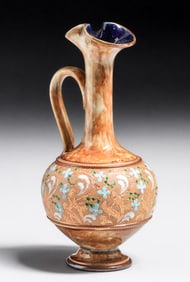 Royal Doulton Lambeth Slaters One-Handled Ewer c1910
