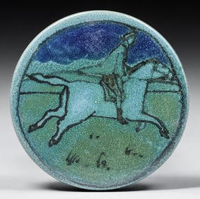 Paul Revere Pottery Paul Revere Tile 1926