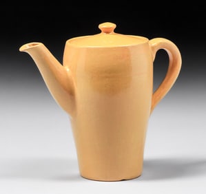 Saturday Evening Girls Matte Yellow Pitcher 1920