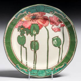 Royal Doulton Poppy Plate c1920s