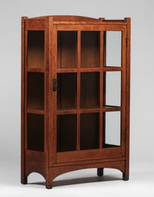 L&JG Stickley One-Door China Cabinet c1908-1912
