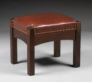 L&JG Stickley Footstool c1910