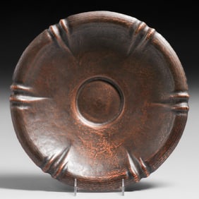 Harry St John Dixon Hammered Copper Charger after 1925