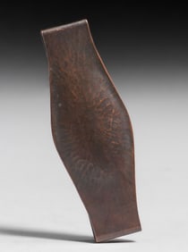 Dirk van Erp Hammered Copper Rolling Blotter Top c1910s