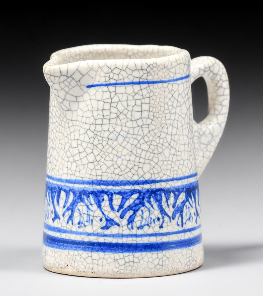 Dedham Pottery Rabbit Crackleware Creamer c1920s (1 of 6)