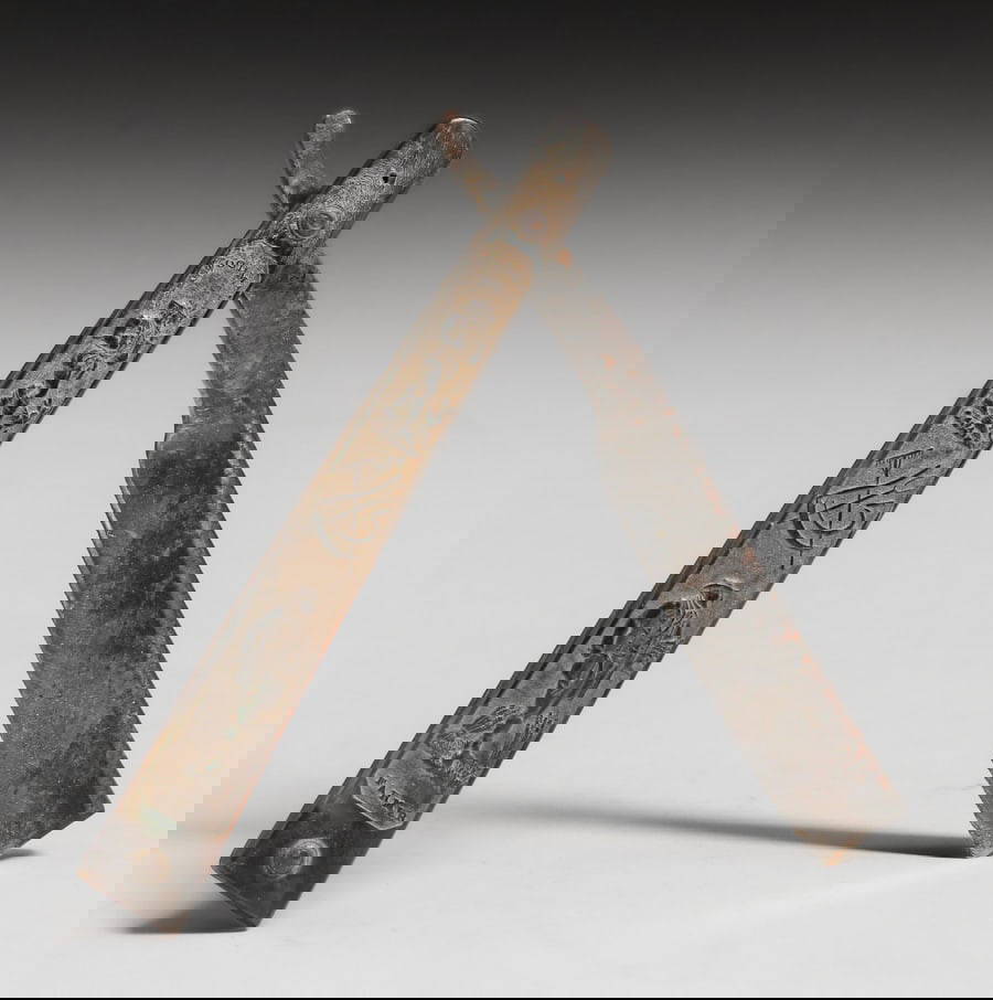 Rodgers Refined Steel Straight Razor Farmer Hunter Early 1800s Auction