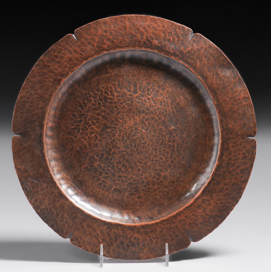 Dorothy Boyd Sailer Hammered Copper Tray 1934 (1 of 4)