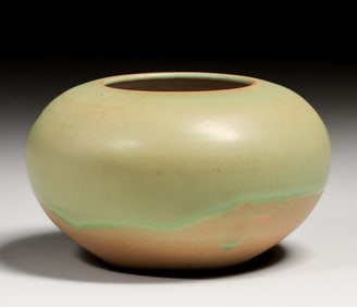 Frederick Rhead - Santa Barbara Matte Glazed Drip Vase c1913-1917