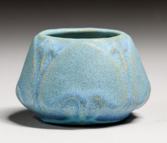 Van Briggle #698 Matte Blue Vase c1908-1911