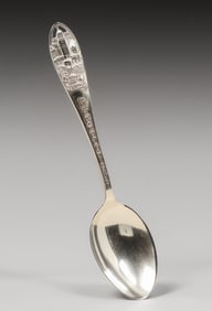 Hotel Claremont - Berkeley Sterling Silver Souvenir Spoon c1910