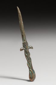Art Nouveau Bronze Letter Opener c1910