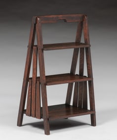 Lakeside Crafts Shop - Sheboygan, WI Tapered Magazine Stand c1910