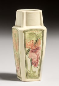 Weller Roma Four-Panel Vase c1920s