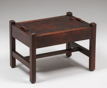 Conklyn Brothers – Charles Town, WV Footstool c1910