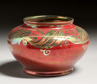 Pilkington Royal Lancastrian William S. Mycock Lustre Vase c1910s