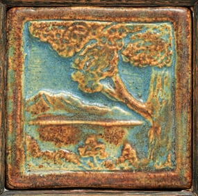 Calco Tile Co Scenic Tile c1920s.