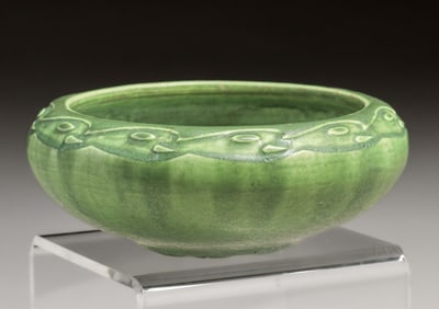Rookwood Pottery #2157 Matte Green Bowl 1914