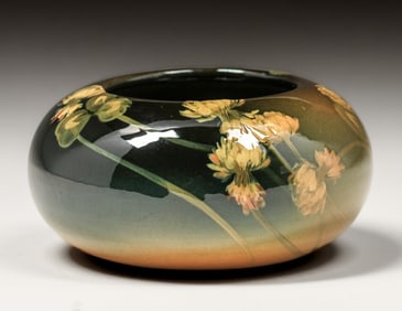 Rookwood Pottery Caroline Steinle Standard Glaze Closed Bowl 1906