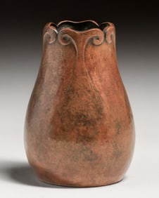 Arts & Crafts Period Hammered Copper Vase c1910