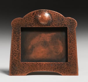Albert Berry - Seattle Hammered Copper Picture Frame - Desk Calendar c1920s